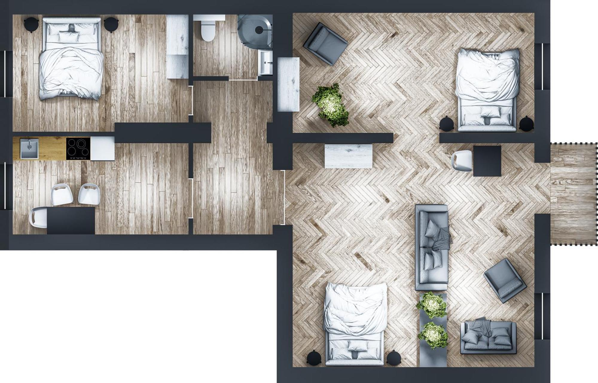 Apartament Podzamcze 24 Kraków
